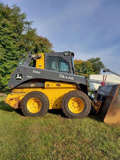 2007 john deere 332 skid steer|332g skid steer for sale.